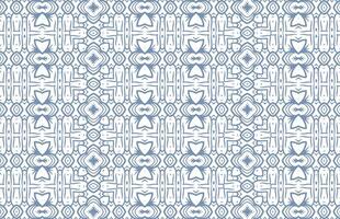 Blue lines on a white background fabric design vector