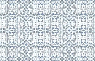 Blue lines on a white background fabric design vector