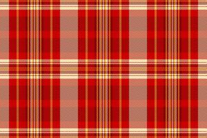 Presentation pattern fabric seamless, paper background plaid textile. Full vector texture tartan check in maroon and red colors.