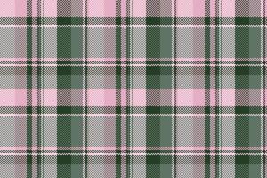 Basic tartan plaid background, material check texture textile. Geometric vector pattern seamless fabric in light and pastel colors.