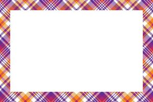 Rectangle borders and Frames vector. Border pattern geometric vintage frame design. Scottish tartan plaid fabric texture. Template for gift card, collage, scrapbook or photo album and portrait. vector