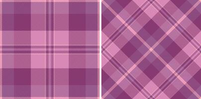 Background texture tartan of fabric plaid vector with a textile seamless check pattern.