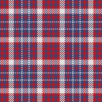 Seamless pattern of scottish tartan plaid. Repeatable background with check fabric texture. Vector backdrop striped textile print.