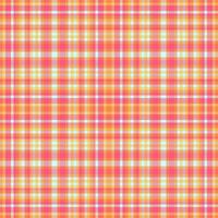 Check seamless texture of background pattern vector with a fabric plaid tartan textile.