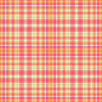 Check seamless texture of background pattern vector with a fabric plaid tartan textile.