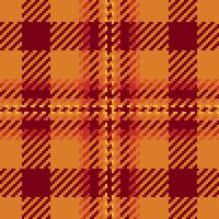 Textile design of textured plaid. Checkered fabric pattern swatch for shirt, dress, suit, wrapping paper print, invitation and gift card. vector