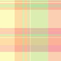 Textile fabric seamless of background vector texture with a check pattern tartan plaid.