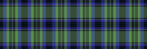 December textile plaid tartan, minimalist texture pattern background. Idyllic vector fabric check seamless in black and green colors.