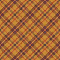 Plaid pattern seamless. Check fabric texture. Stripe square background. Vector textile design.
