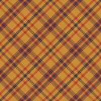 Plaid pattern seamless. Check fabric texture. Stripe square background. Vector textile design.