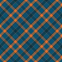 Seamless pattern of scottish tartan plaid. Repeatable background with check fabric texture. Vector backdrop striped textile print.