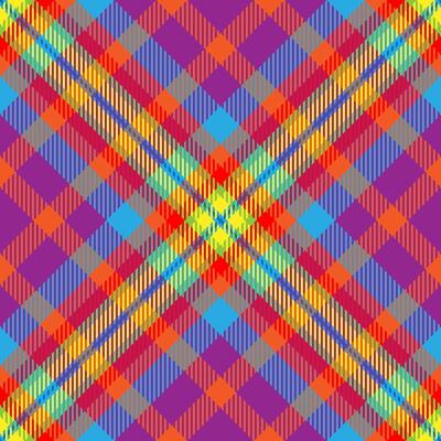 Tartan scotland seamless plaid pattern vector. Retro background fabric. Vintage check color square geometric texture.