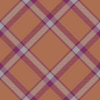 Plaid pattern vector. Check fabric texture. Seamless textile design for clothes, paper print. vector