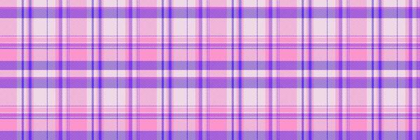 Tattersall tartan pattern background, elegant check vector seamless. Advertising textile fabric plaid texture in light and pink colors.
