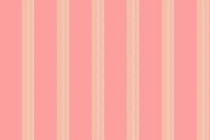 Silky pattern vertical seamless, conceptual fabric vector stripe. Minimal lines textile texture background in red and navajo white colors.