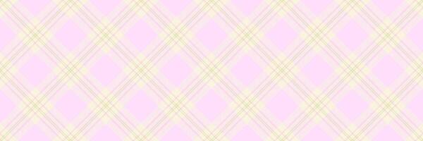 Garment tartan background textile, identity texture pattern fabric. Nostalgic vector check seamless plaid in light and beige colors.