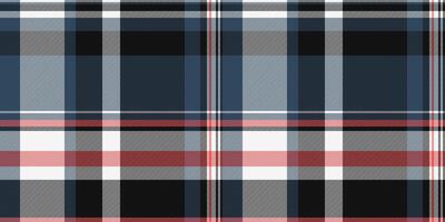 Day tartan check textile, english pattern fabric texture. Harvest plaid seamless background vector in black and cyan colors.