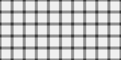 Grid background plaid pattern, cute textile seamless fabric. Composition check vector texture tartan in grey and white colors.