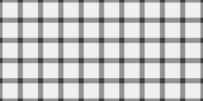 Grid background plaid pattern, cute textile seamless fabric. Composition check vector texture tartan in grey and white colors.