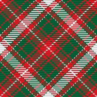 Seamless pattern of scottish tartan plaid. Repeatable background with check fabric texture. Vector backdrop striped textile print.