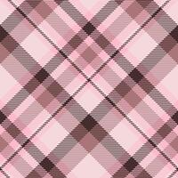 Plaid pattern vector. Check fabric texture. Seamless textile design for clothes, paper print. vector