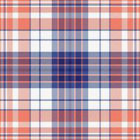 Invitation check vector tartan, native texture fabric plaid. Gift paper background textile seamless pattern in white and red colors.