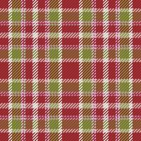 Seamless pattern of scottish tartan plaid. Repeatable background with check fabric texture. Vector backdrop striped textile print.