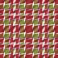 Seamless pattern of scottish tartan plaid. Repeatable background with check fabric texture. Vector backdrop striped textile print.