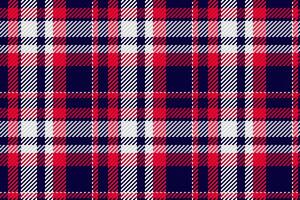 Seamless pattern of scottish tartan plaid. Repeatable background with check fabric texture. Vector backdrop striped textile print.