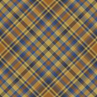 Plaid pattern vector. Check fabric texture. Seamless textile design for clothes, paper print. vector