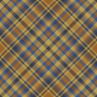 Plaid pattern vector. Check fabric texture. Seamless textile design for clothes, paper print. vector