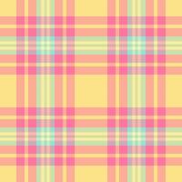 Folklore background plaid tartan, hipster seamless textile vector. Nostalgic texture fabric pattern check in red and light colors. vector
