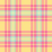 Folklore background plaid tartan, hipster seamless textile vector. Nostalgic texture fabric pattern check in red and light colors. vector