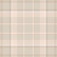 Fabric tartan texture of seamless background vector with a plaid pattern check textile.