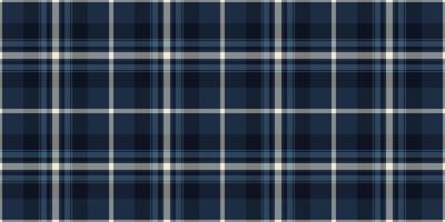 Scrap vector fabric check, net background textile pattern. Close-up tartan seamless plaid texture in dark and blue colors.