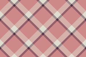 Tartan plaid background, diagonal check seamless pattern. Vector fabric texture for textile print, wrapping paper, gift card, wallpaper.