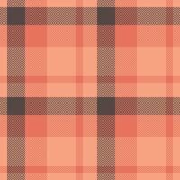 Plaid seamless pattern. Check fabric texture. Vector textile print.