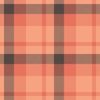 Plaid seamless pattern. Check fabric texture. Vector textile print.