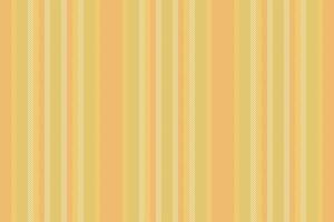 Drapery pattern textile vector, textile fabric background stripe. Network vertical seamless texture lines in yellow and orange colors. vector