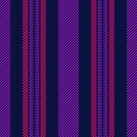 Close up background fabric textile, uk vertical vector texture. Finish lines pattern stripe seamless in dark and purple colors.