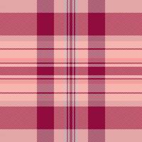 Vector texture fabric of textile pattern tartan with a seamless background check plaid.