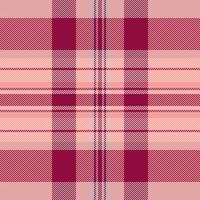 Vector texture fabric of textile pattern tartan with a seamless background check plaid.