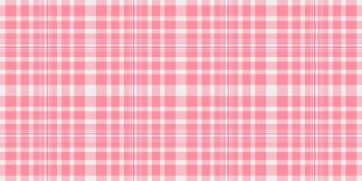 Outside background textile texture, november fabric tartan seamless. Infant check pattern vector plaid in light and red colors.