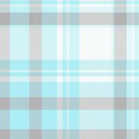 Perfection vector textile tartan, club pattern check texture. Worldwide background plaid fabric seamless in light and cyan colors.