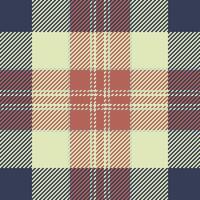 Textile design of textured plaid. Checkered fabric pattern swatch for shirt, dress, suit, wrapping paper print, invitation and gift card. vector