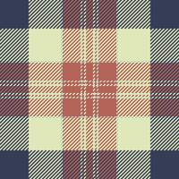 Textile design of textured plaid. Checkered fabric pattern swatch for shirt, dress, suit, wrapping paper print, invitation and gift card. vector