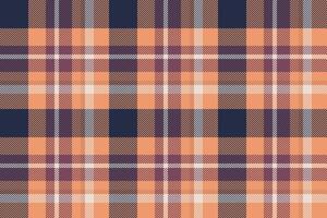 Plaid background, check seamless pattern. Vector fabric texture for textile print, wrapping paper, gift card or wallpaper.