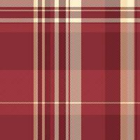 Native vector tartan fabric, inspiration textile seamless plaid. Oktoberfest texture pattern check background in red and royal maroon colors.