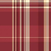 Native vector tartan fabric, inspiration textile seamless plaid. Oktoberfest texture pattern check background in red and royal maroon colors.