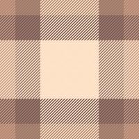Large pattern plaid fabric, everyday textile texture background. Delicate check tartan vector seamless in light and pastel colors.